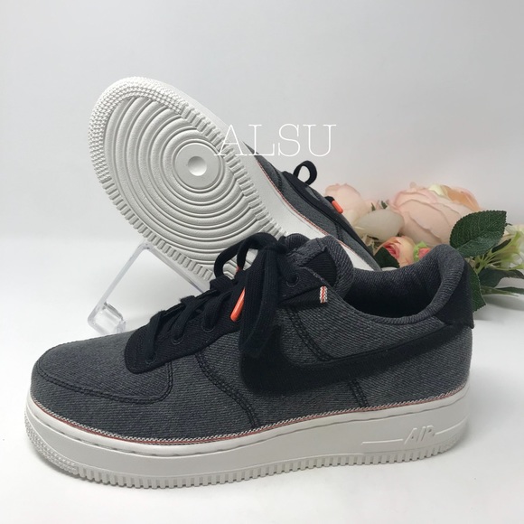 Nike Air Force 1’07 PRM Black Summit WhiteW AUTHEN - Picture 6 of 8